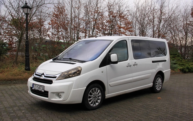 Citroen Jumpy Combi cena 39999 przebieg: 289000, rok produkcji 2013 z Skoki małe 277